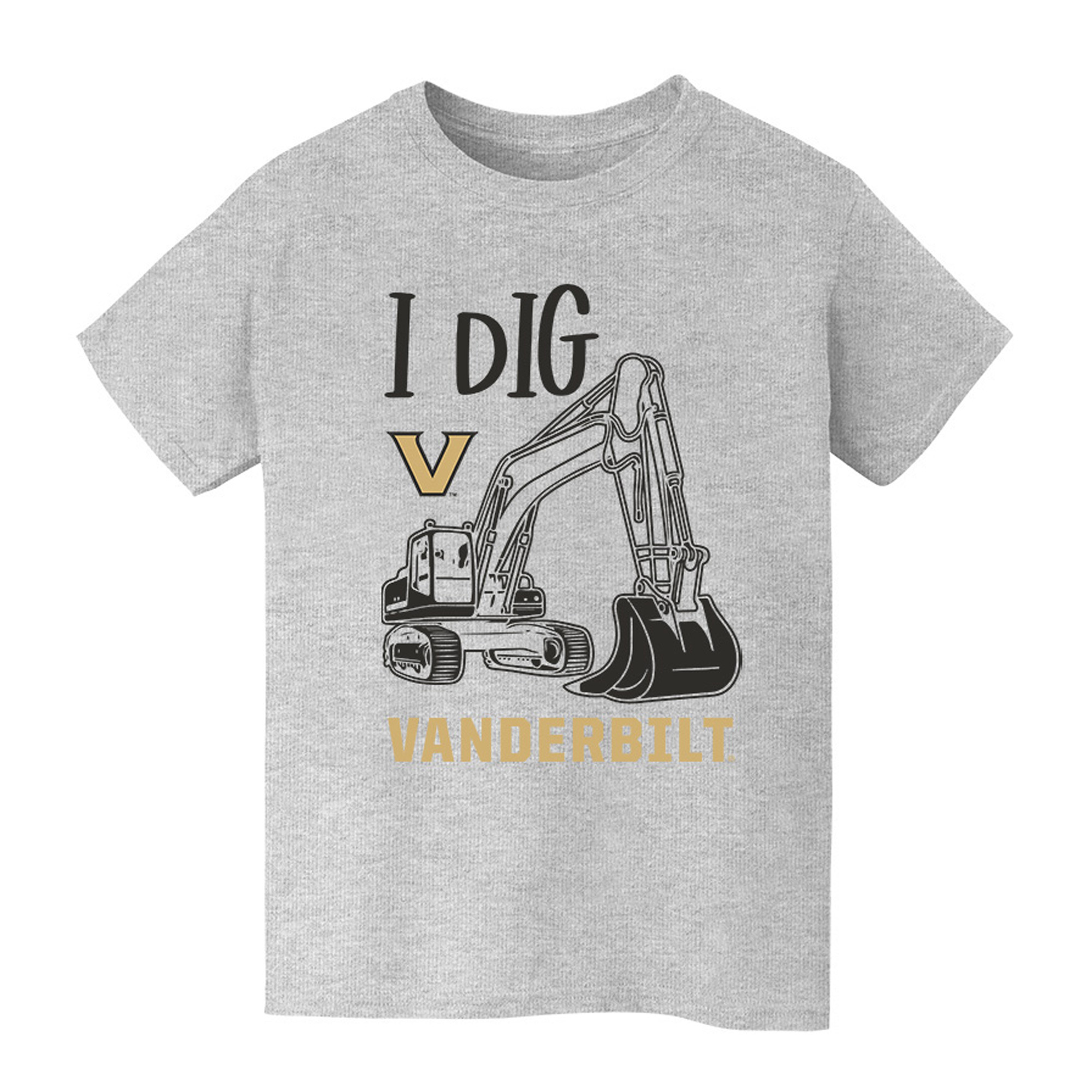 Youth Vive La Fete Gray Vanderbilt Commodores Excavator T-Shirt Youth Vive La Fete Gray Vanderbilt Commodores Excavator T-Shirt