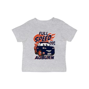 Infant Vive La Fete Gray Auburn Tigers Full Speed T-Shirt