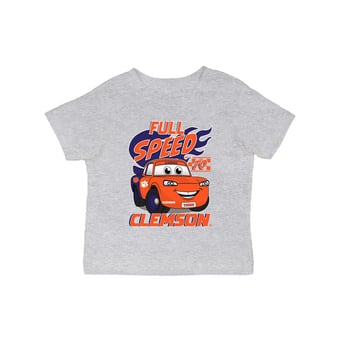 Infant Vive La Fete Gray Clemson Tigers Full Speed T-Shirt