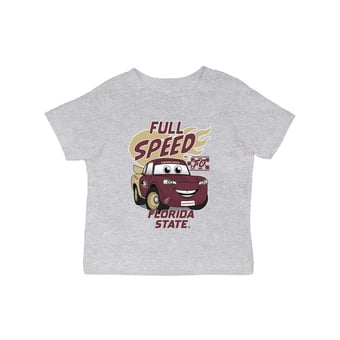 Infant Vive La Fete Gray Florida State Seminoles Full Speed T-Shirt