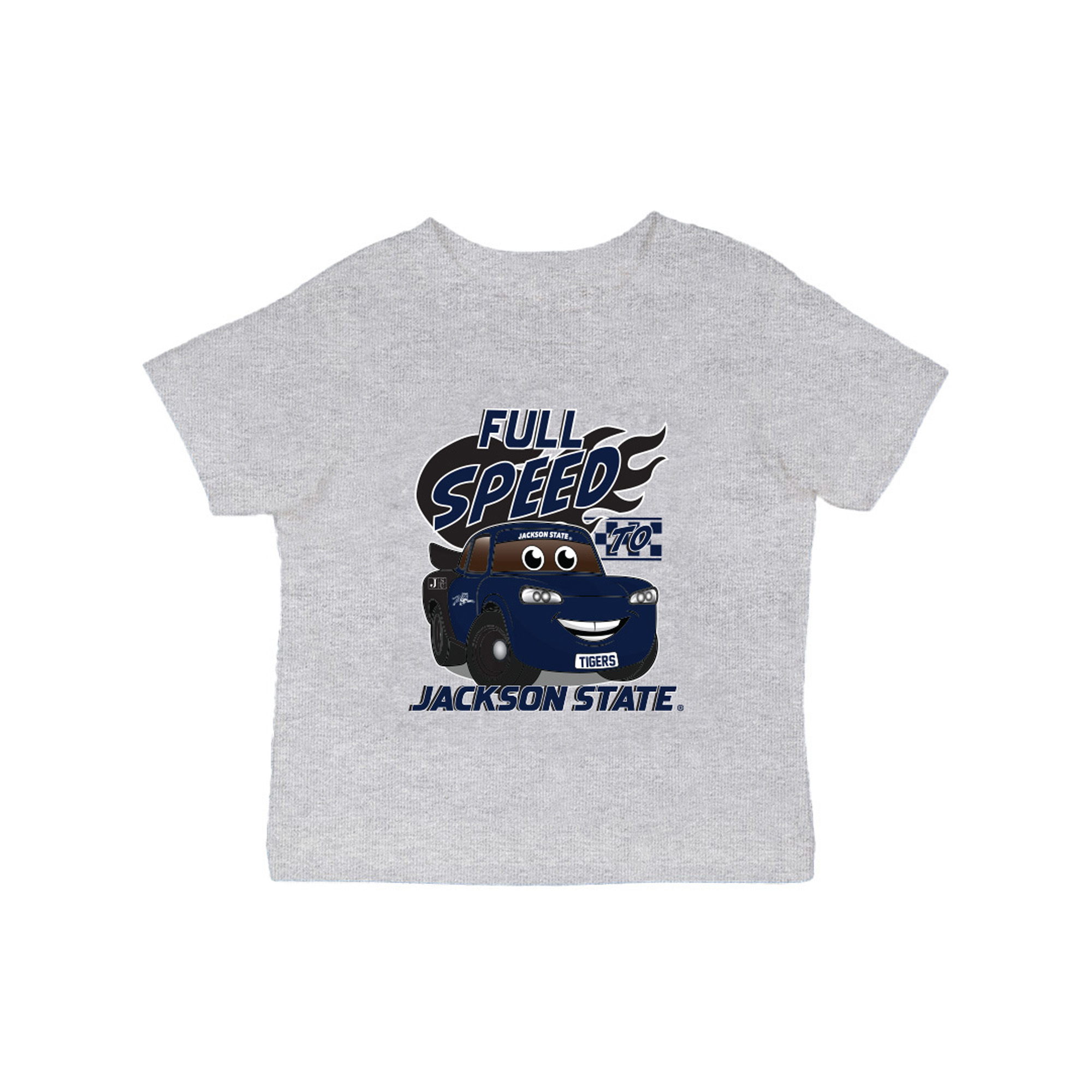 Infant Vive La Fete Gray Jackson State Tigers Full Speed T-Shirt
