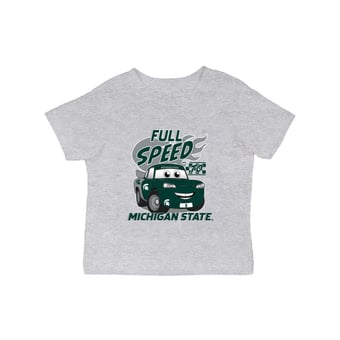 Infant Vive La Fete Gray Michigan State Spartans Full Speed T-Shirt