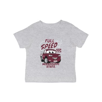 Infant Vive La Fete Gray Mississippi State Bulldogs Full Speed T-Shirt