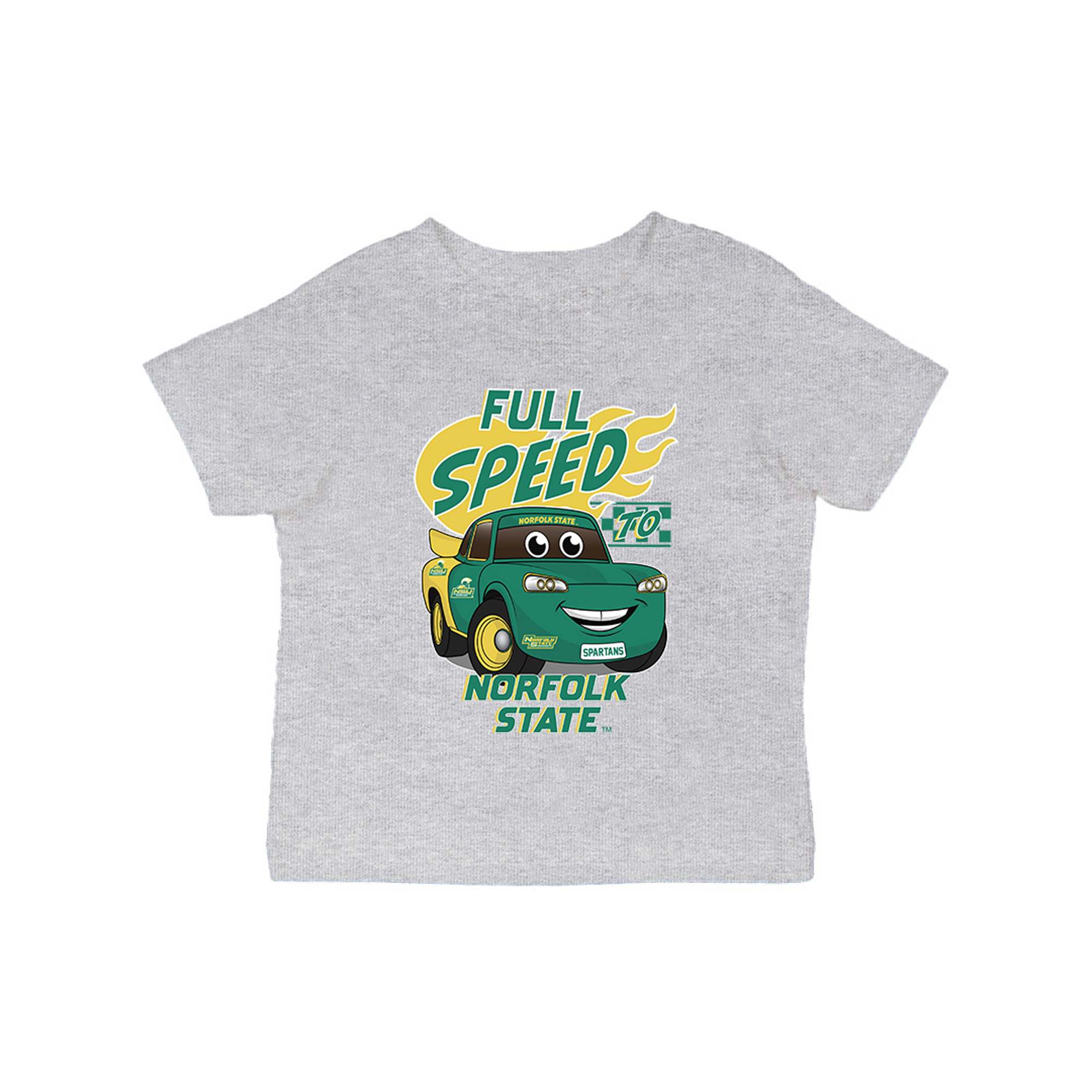 Infant Vive La Fete Gray Norfolk State Spartans Full Speed T-Shirt