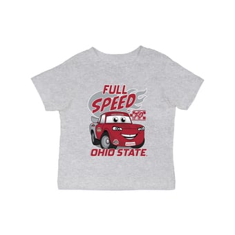 Infant Vive La Fete Gray Ohio State Buckeyes Full Speed T-Shirt