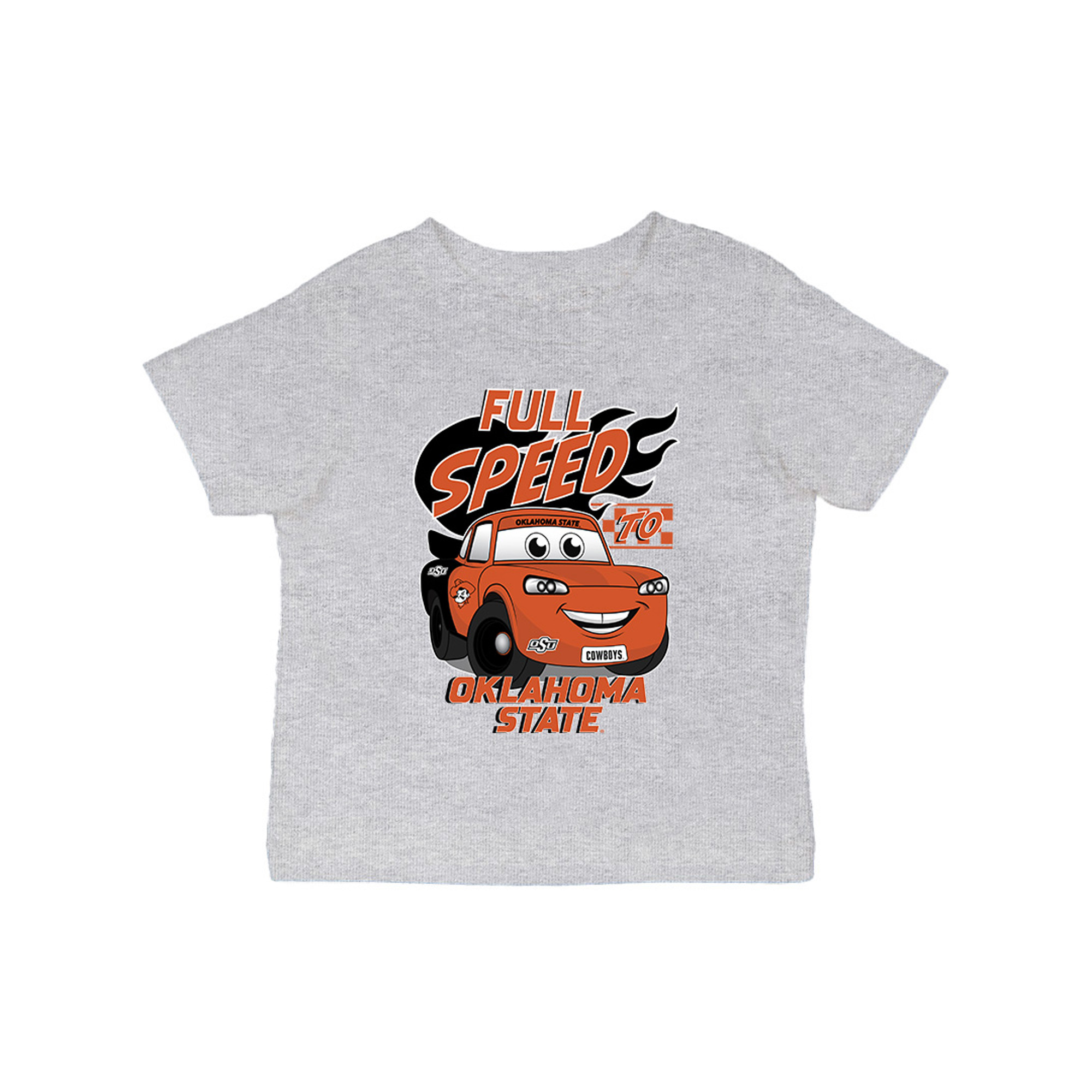 Infant Vive La Fete Gray Oklahoma State Cowboys Full Speed T-Shirt