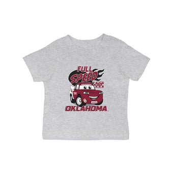 Infant Vive La Fete Gray Oklahoma Sooners Full Speed T-Shirt