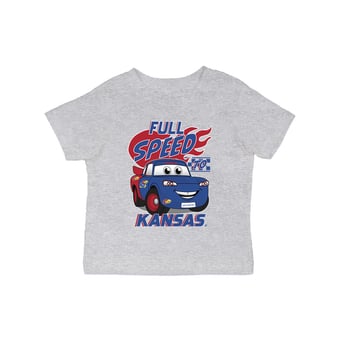 Infant Vive La Fete Gray Kansas Jayhawks Full Speed T-Shirt
