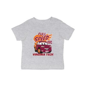 Infant Vive La Fete Gray Virginia Tech Hokies Full Speed T-Shirt
