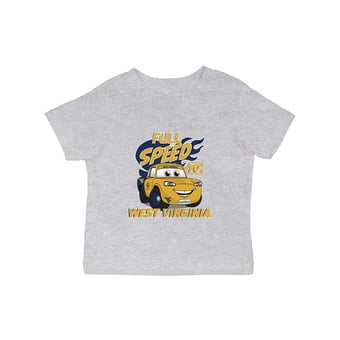 Infant Vive La Fete Gray West Virginia Mountaineers Full Speed T-Shirt