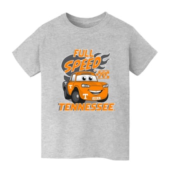 Youth Vive La Fete  Gray Tennessee Volunteers Full Speed T-Shirt