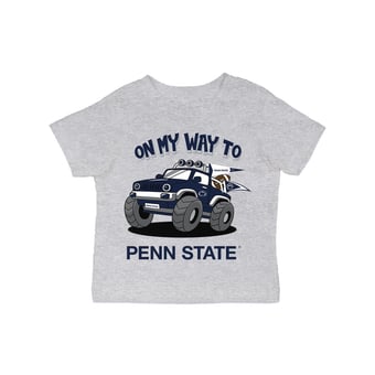 Infant Vive La Fete Gray Penn State Nittany Lions On My Way T-Shirt