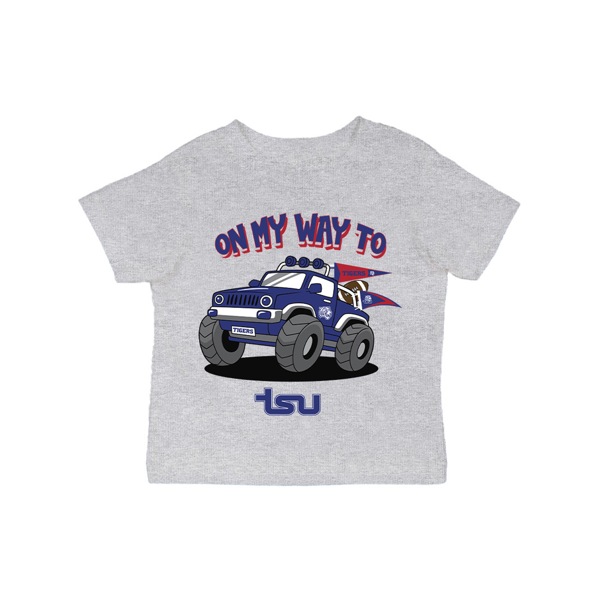 Infant Vive La Fete Gray Tennessee State Tigers On My Way T-Shirt