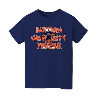 Infant Vive La Fete Navy Auburn Tigers Mascot & Name T-Shirt