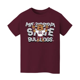 Infant Vive La Fete Maroon Mississippi State Bulldogs Mascot & Name T-Shirt