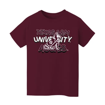 Infant Vive La Fete Maroon Texas A&M Aggies Mascot & Name T-Shirt
