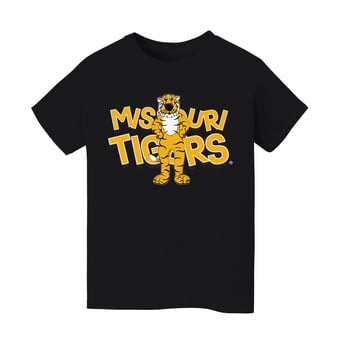Infant Vive La Fete Black Missouri Tigers Mascot & Name T-Shirt