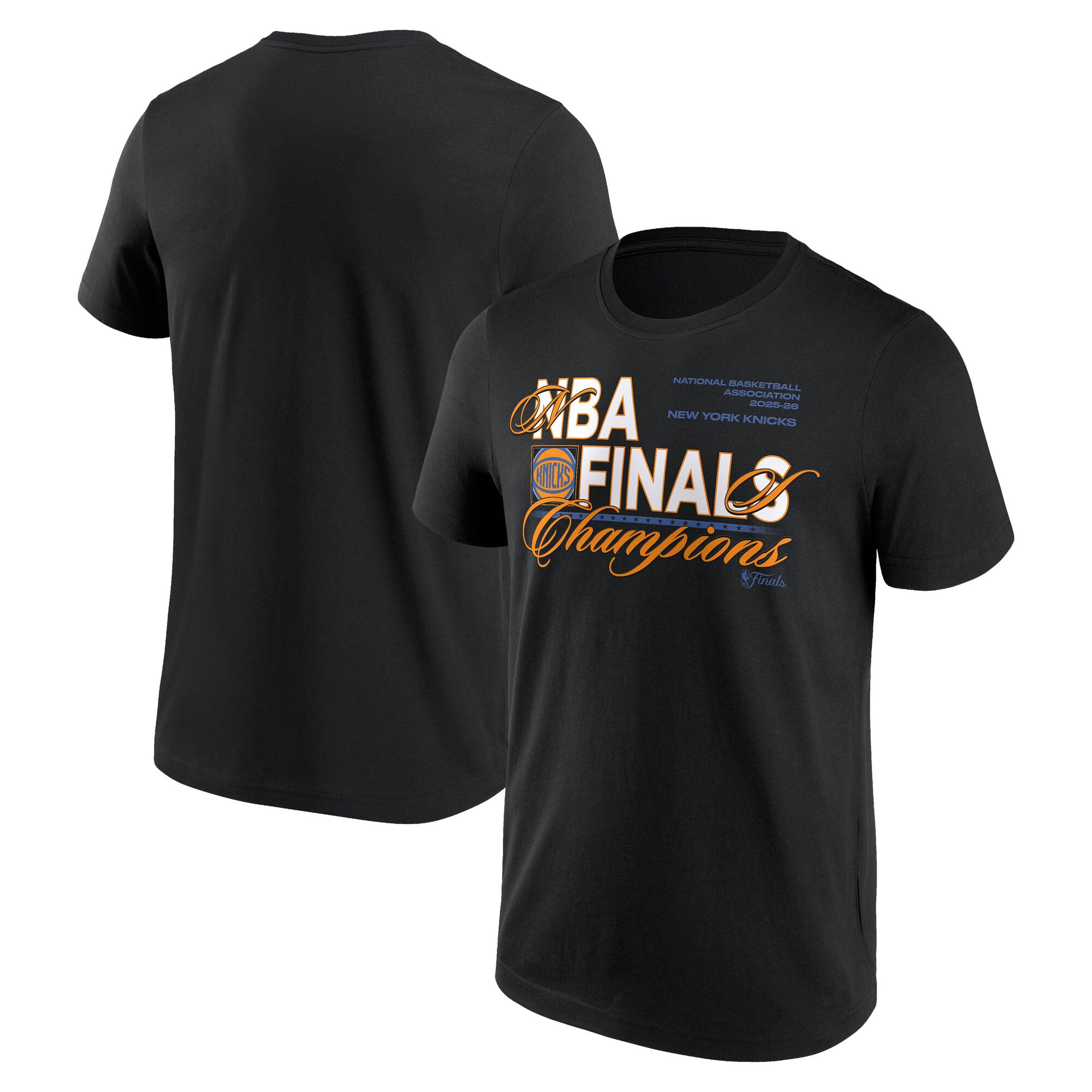 New York Knicks Meisterschafts-T-Shirt 2026 zur Feier der Finalteilnahme - Herren