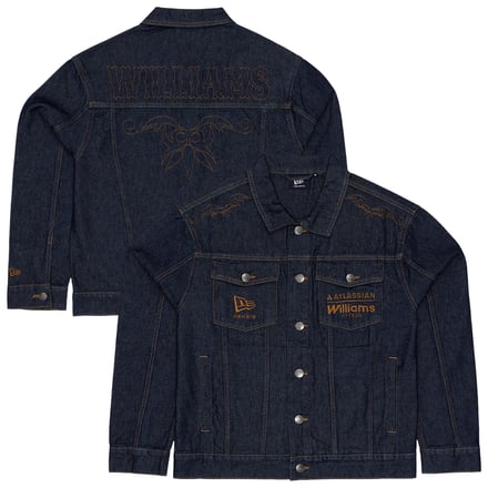 Williams Racing New Era Special Edition Austin GP Denim Jacket - Unisex