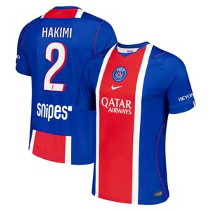 Maillot Domicile Stadium PSG Nike 26/27 avec flocage Hakimi 2, vue 2