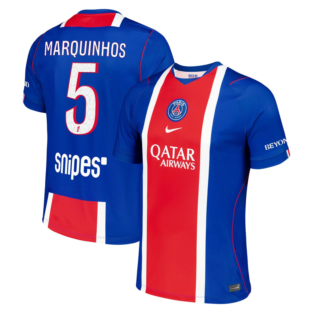 Maillot Domicile Stadium PSG Nike 26/27 avec flocage Marquinhos 5