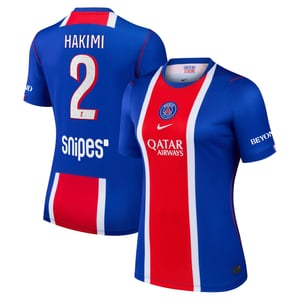 Maillot Domicile Stadium PSG Nike 26/27 - Femme avec flocage Hakimi 2, vue 2