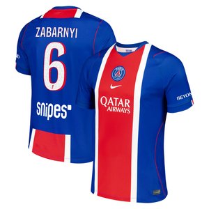 Maillot Domicile Stadium PSG Nike 26/27 avec flocage Zabarnyi 6, vue 1