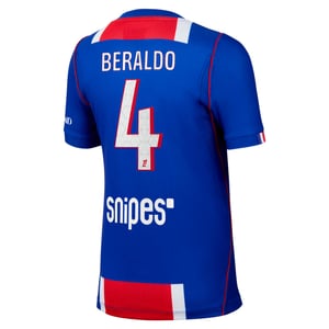 Maillot Domicile Stadium PSG Nike 26/27 - Enfant avec flocage Beraldo 4, vue 4