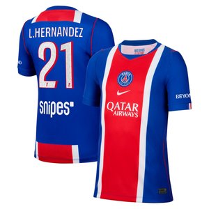 Maillot Domicile Stadium PSG Nike 26/27 - Enfant avec flocage L.Hernandez 21, vue 1