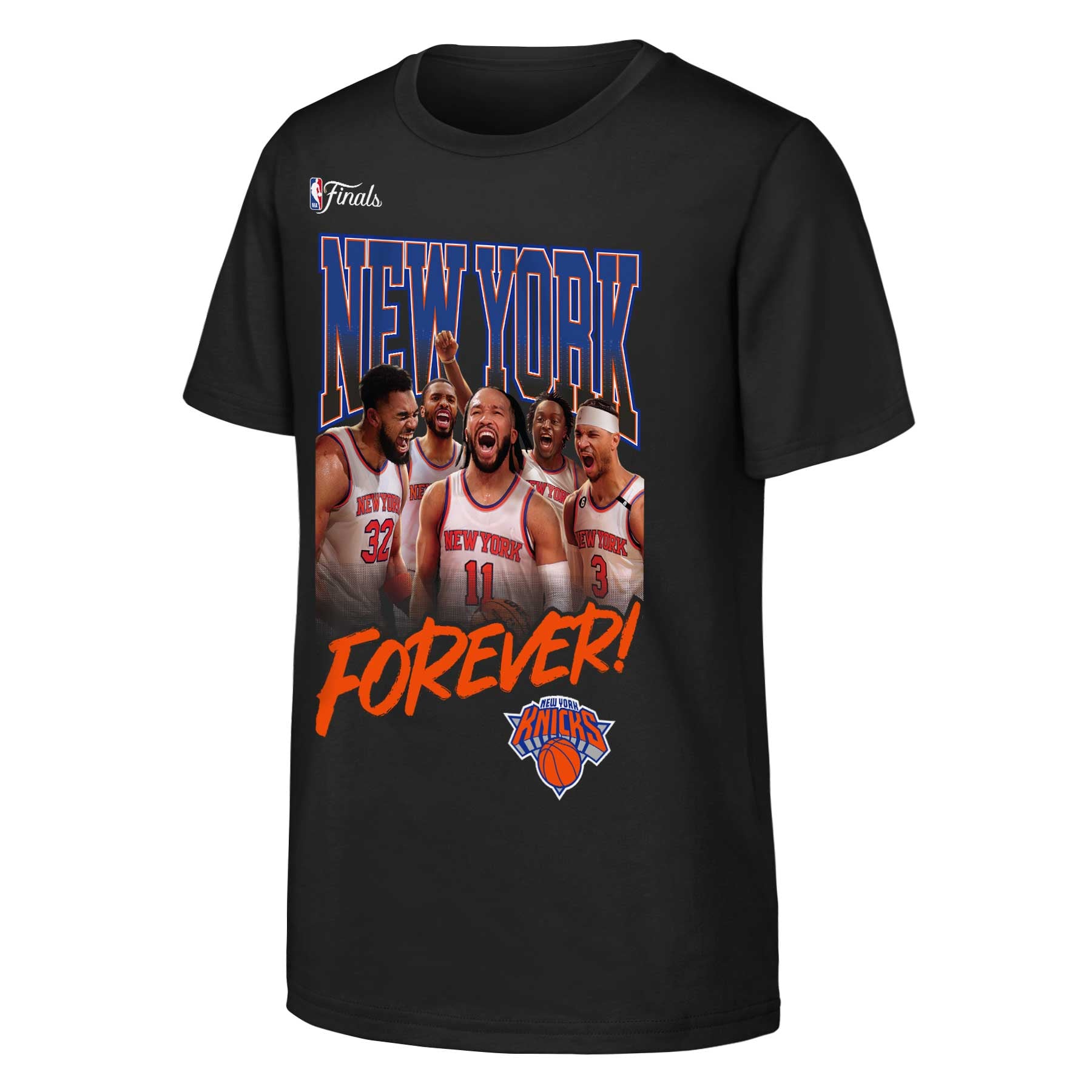 Youth Outerstuff  Black New York Knicks NY Forever T-Shirt