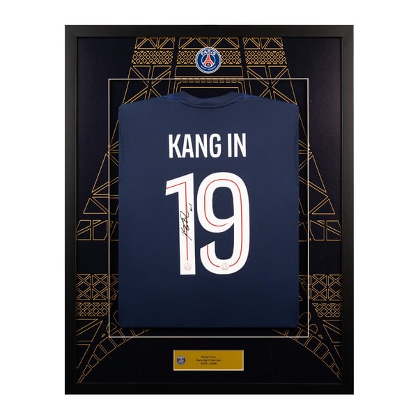 Maillot signé PSG Domicile 25/26 - Lee Kang In - Édition Limitée 1 sur 1