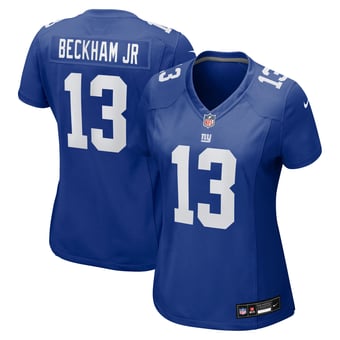 Women's Nike Odell Beckham Jr. Royal New York Giants Team Game Jersey