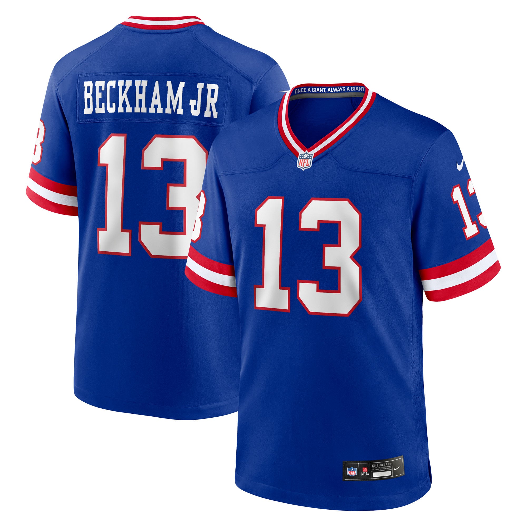 Men's Nike Odell Beckham Jr. Royal New York Giants Alternate Legacy Game Jersey