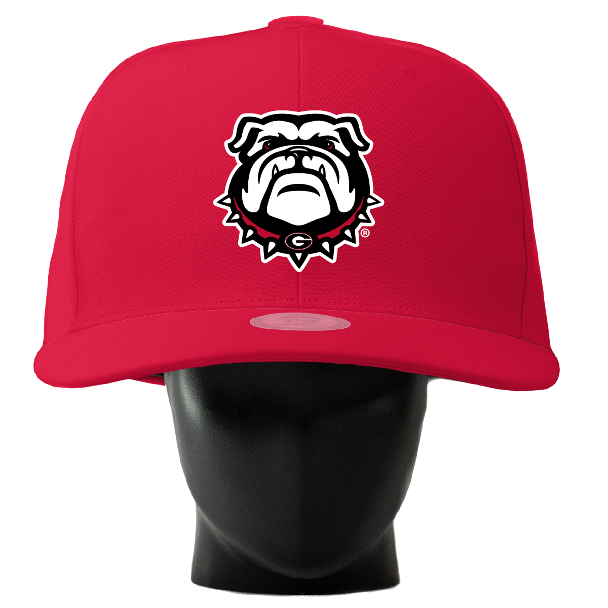 Unisex Noggin Boss Red Georgia Bulldogs Big Hat Unisex Noggin Boss Red Georgia Bulldogs Big Hat