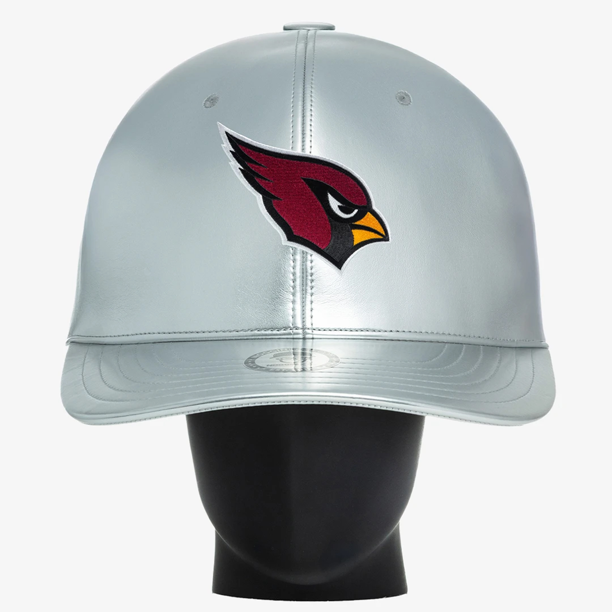 Unisex Noggin Boss Silver Arizona Cardinals Big Hat