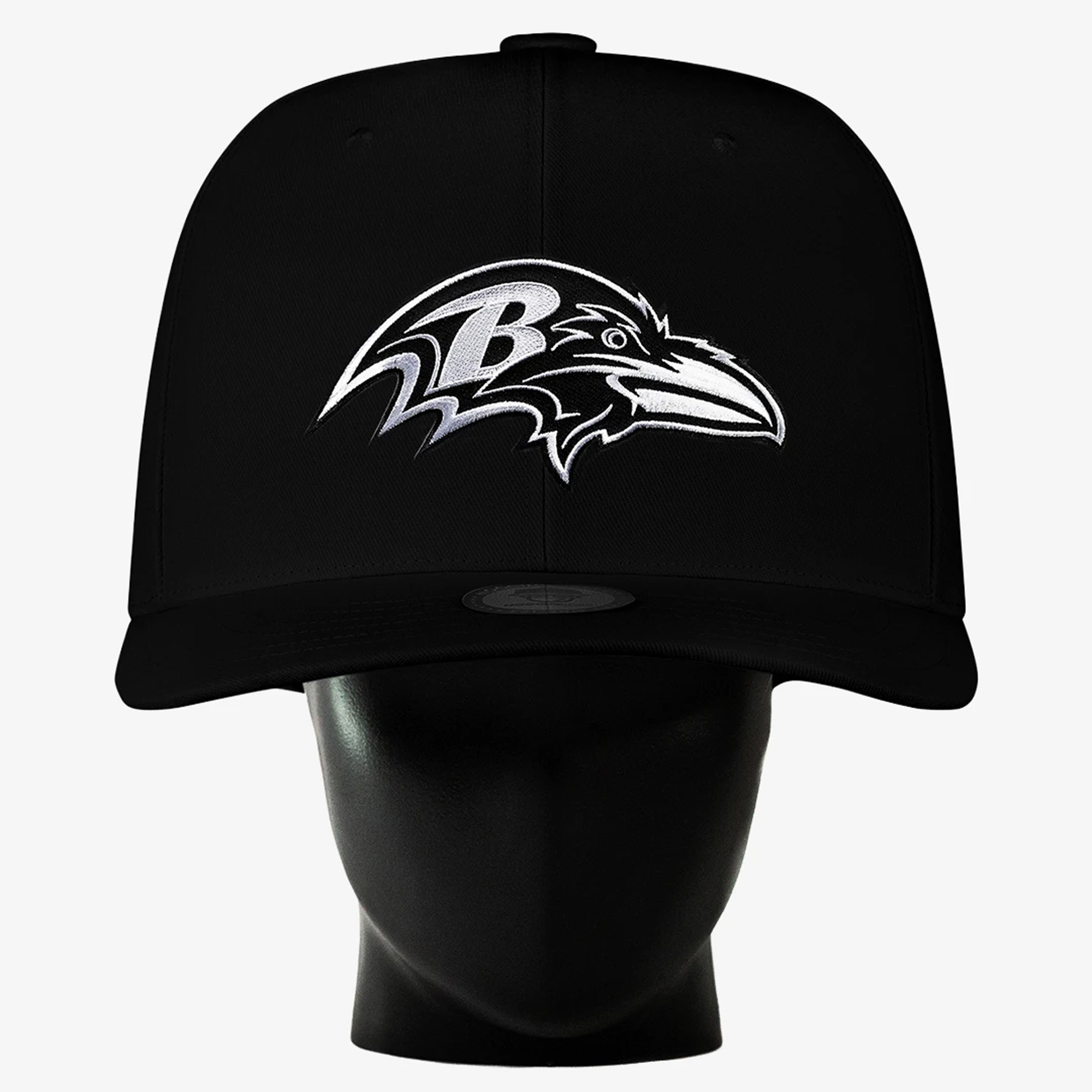 Unisex Noggin Boss Black Baltimore Ravens Big Hat