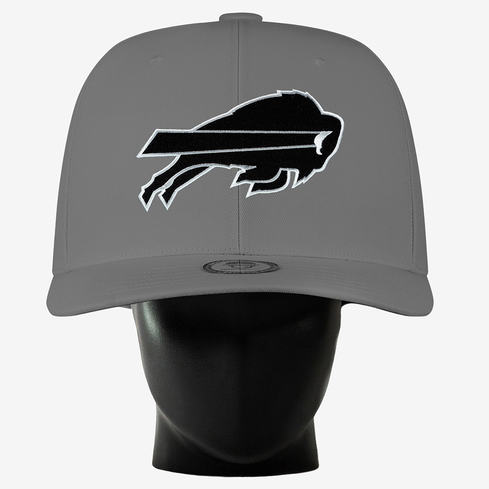 Unisex Noggin Boss Gray Buffalo Bills Big Hat