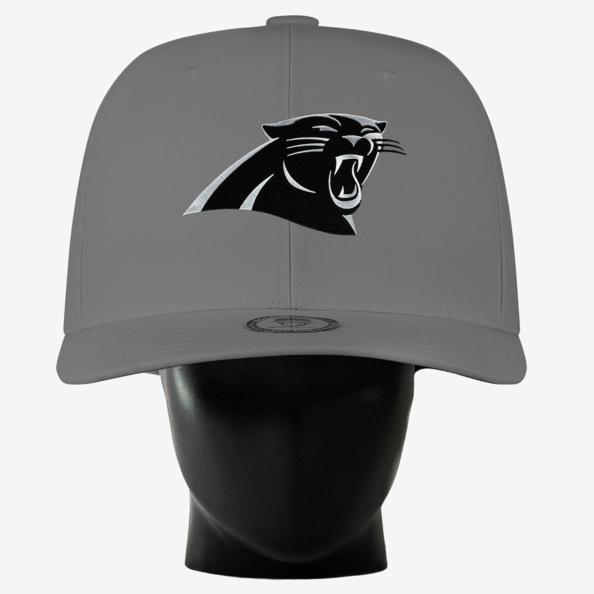 Unisex Noggin Boss Gray Carolina Panthers Big Hat Unisex Noggin Boss Gray Carolina Panthers Big Hat