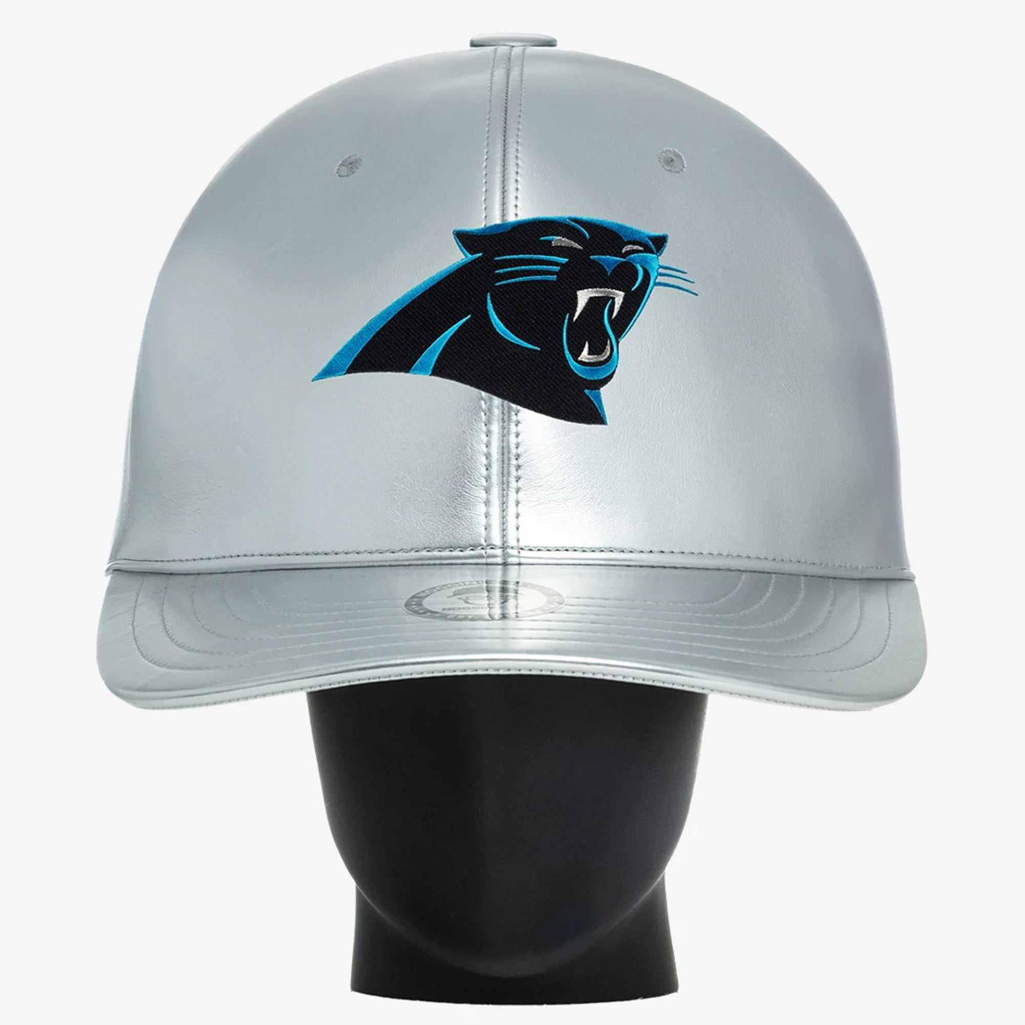 Unisex Noggin Boss Silver Carolina Panthers Big Hat Unisex Noggin Boss Silver Carolina Panthers Big Hat