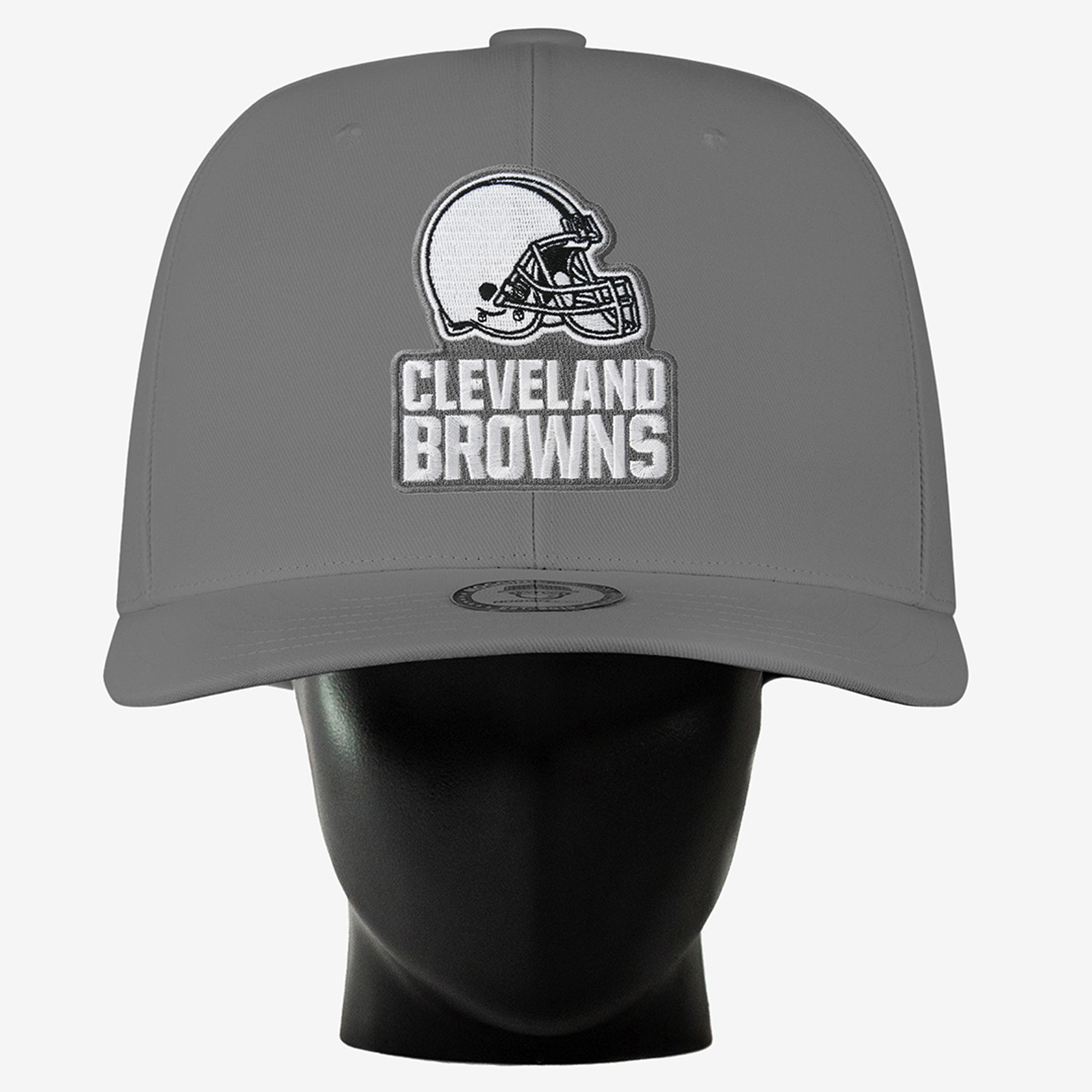 Unisex Noggin Boss Gray Cleveland Browns Big Hat