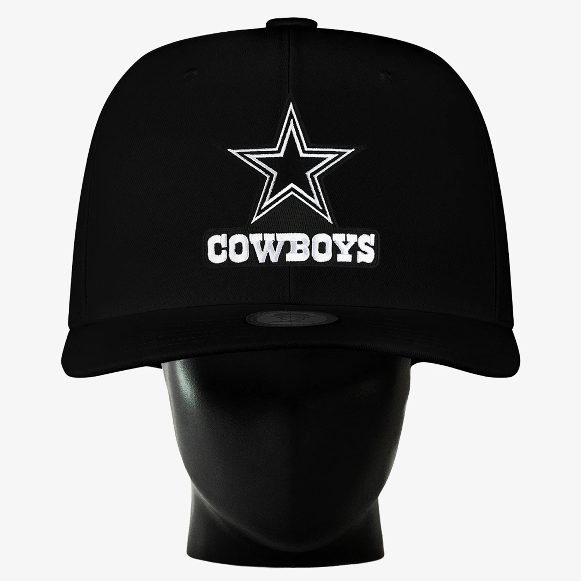 Unisex Noggin Boss Black Dallas Cowboys Big Hat