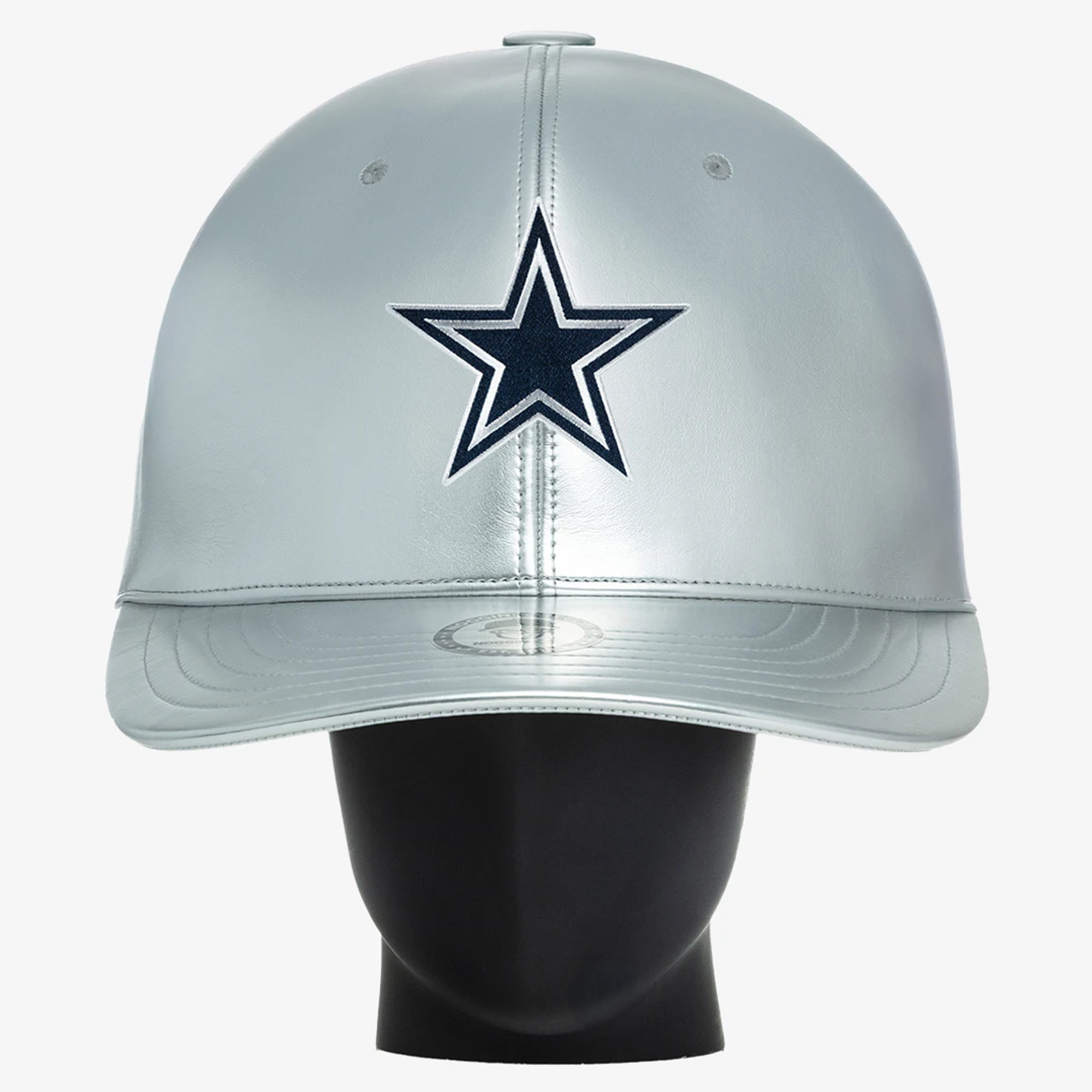 Unisex Noggin Boss Silver Dallas Cowboys Big Hat