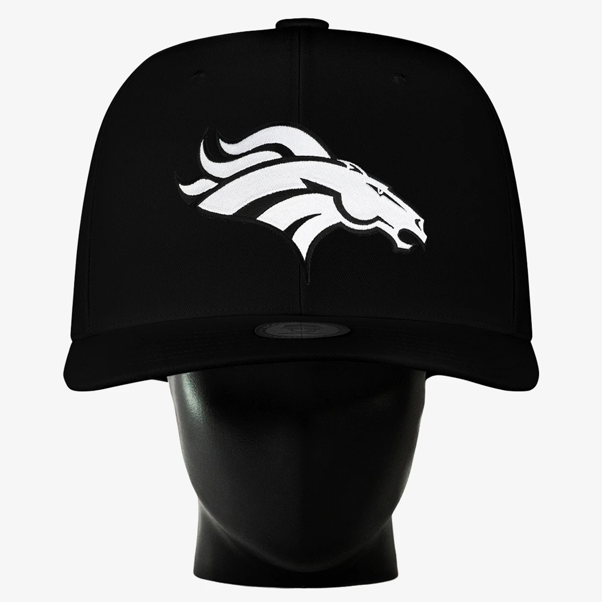 Unisex Noggin Boss Black Denver Broncos Big Hat