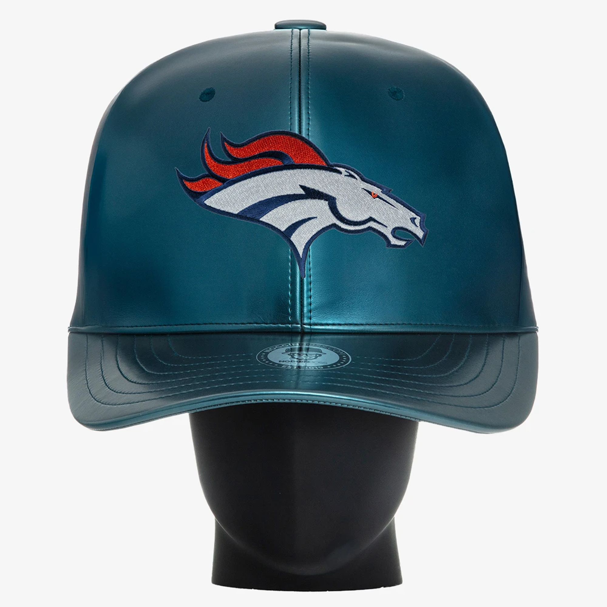 Unisex Noggin Boss Navy Denver Broncos Big Hat
