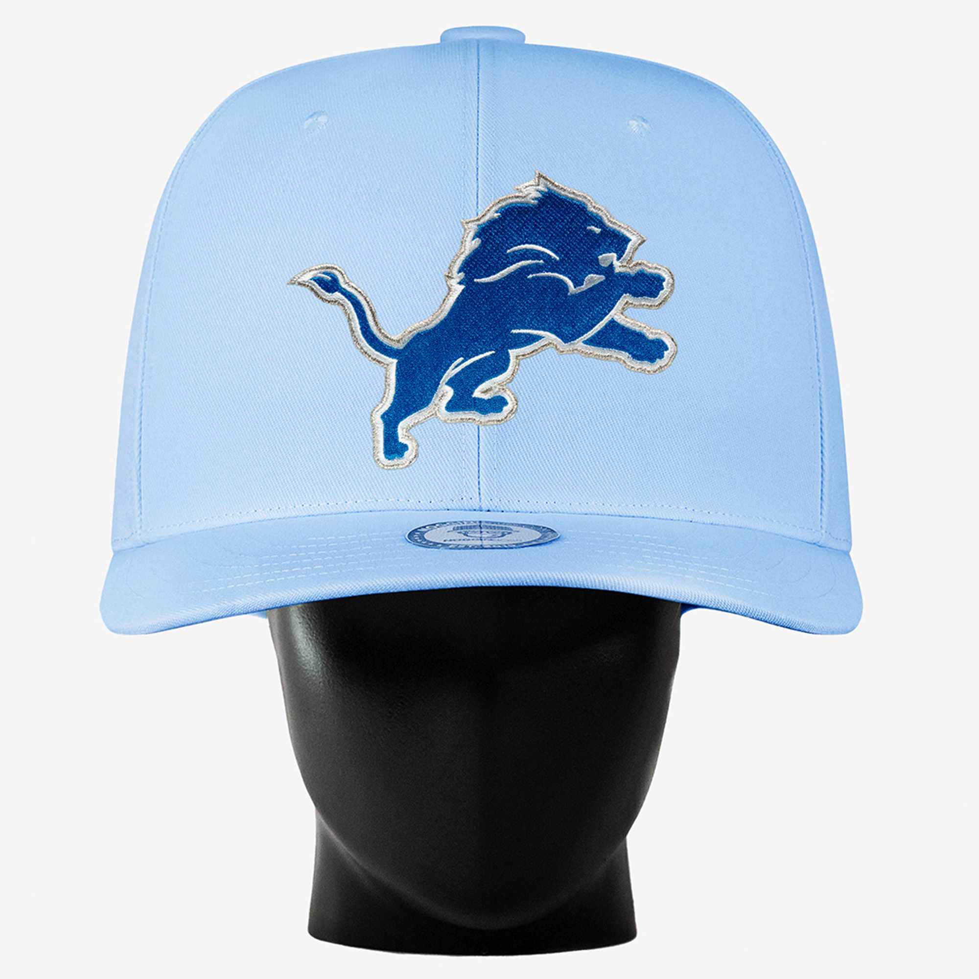 Unisex Noggin Boss Powder Blue Detroit Lions Big Hat