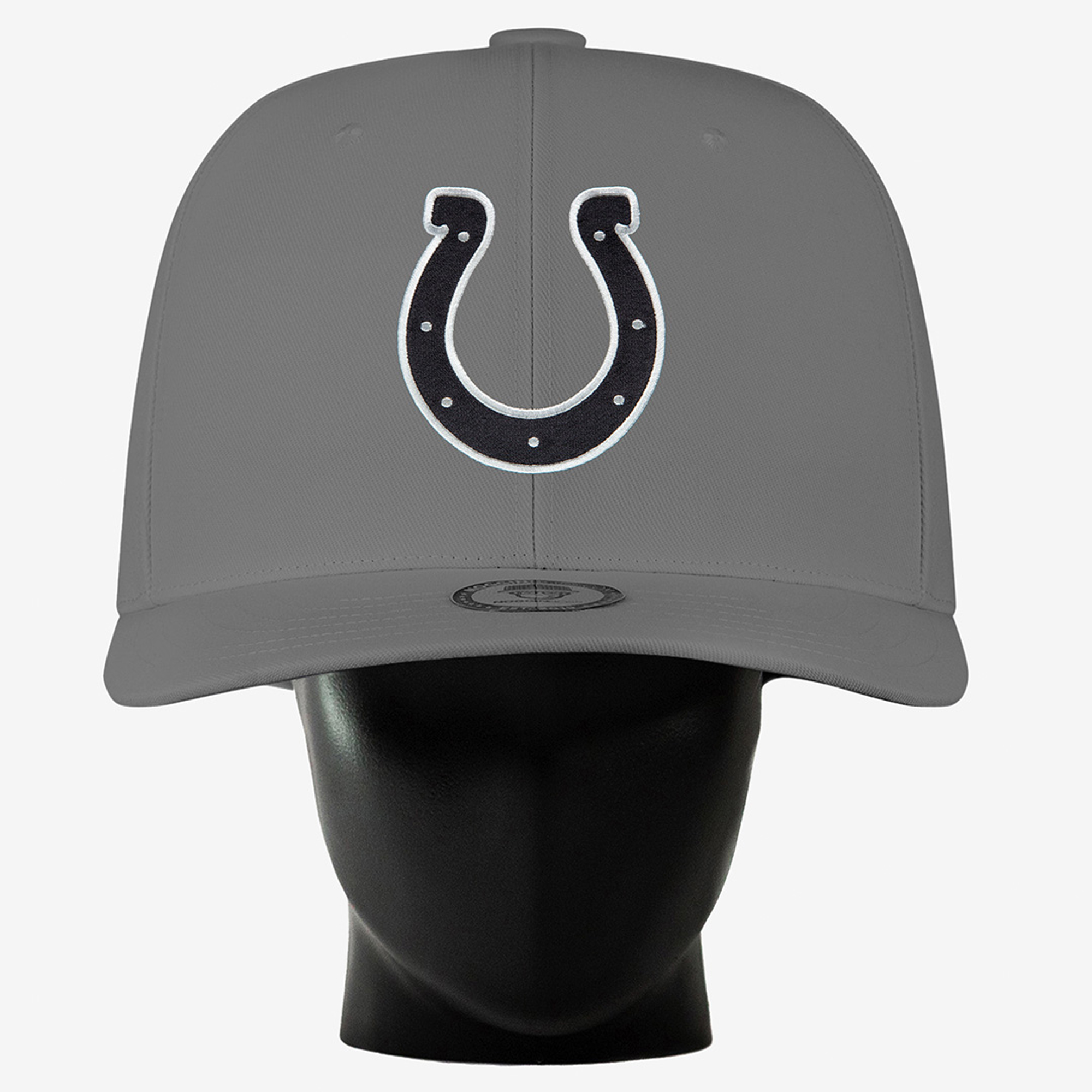 Unisex Noggin Boss Gray Indianapolis Colts Big Hat