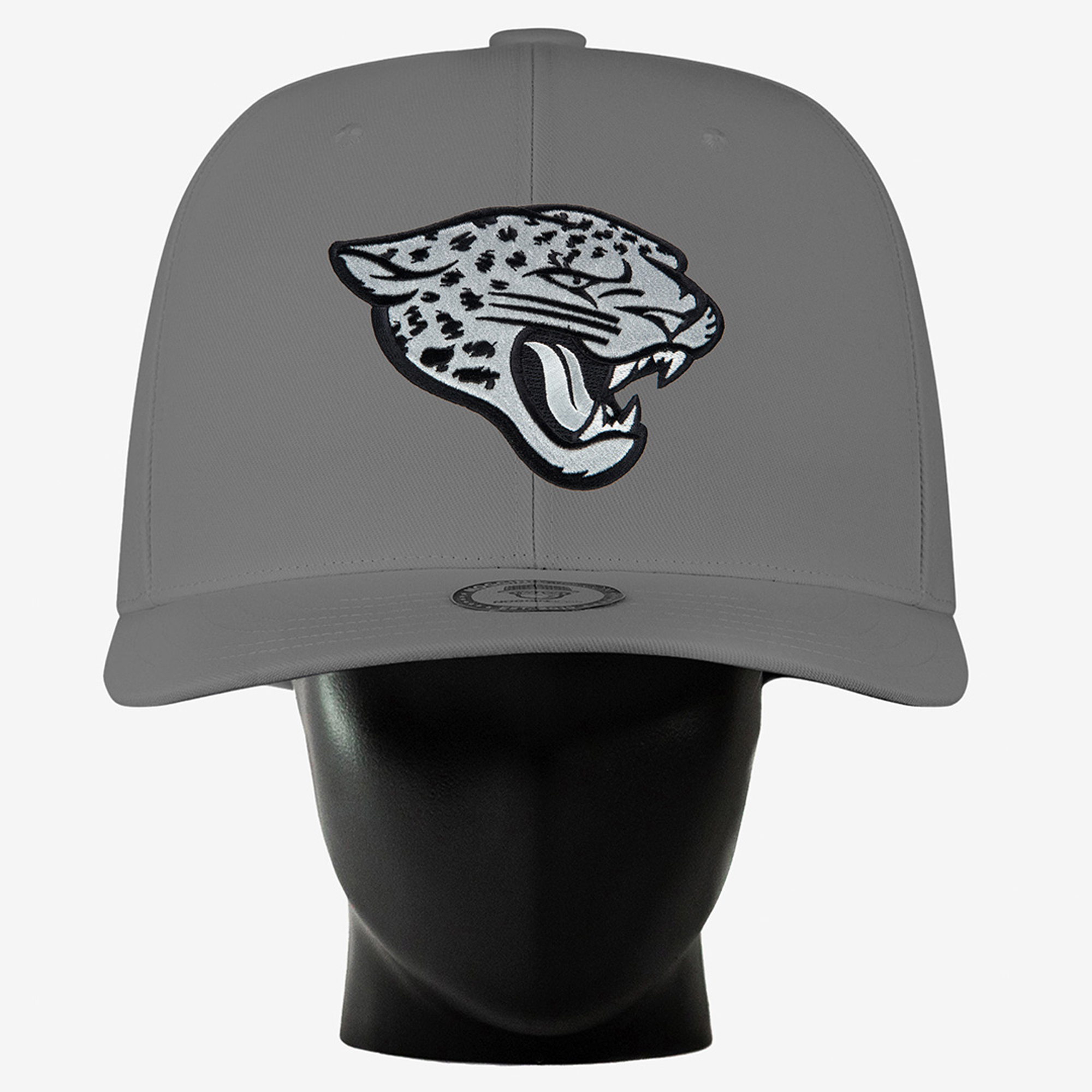 Unisex Noggin Boss Gray Jacksonville Jaguars Big Hat