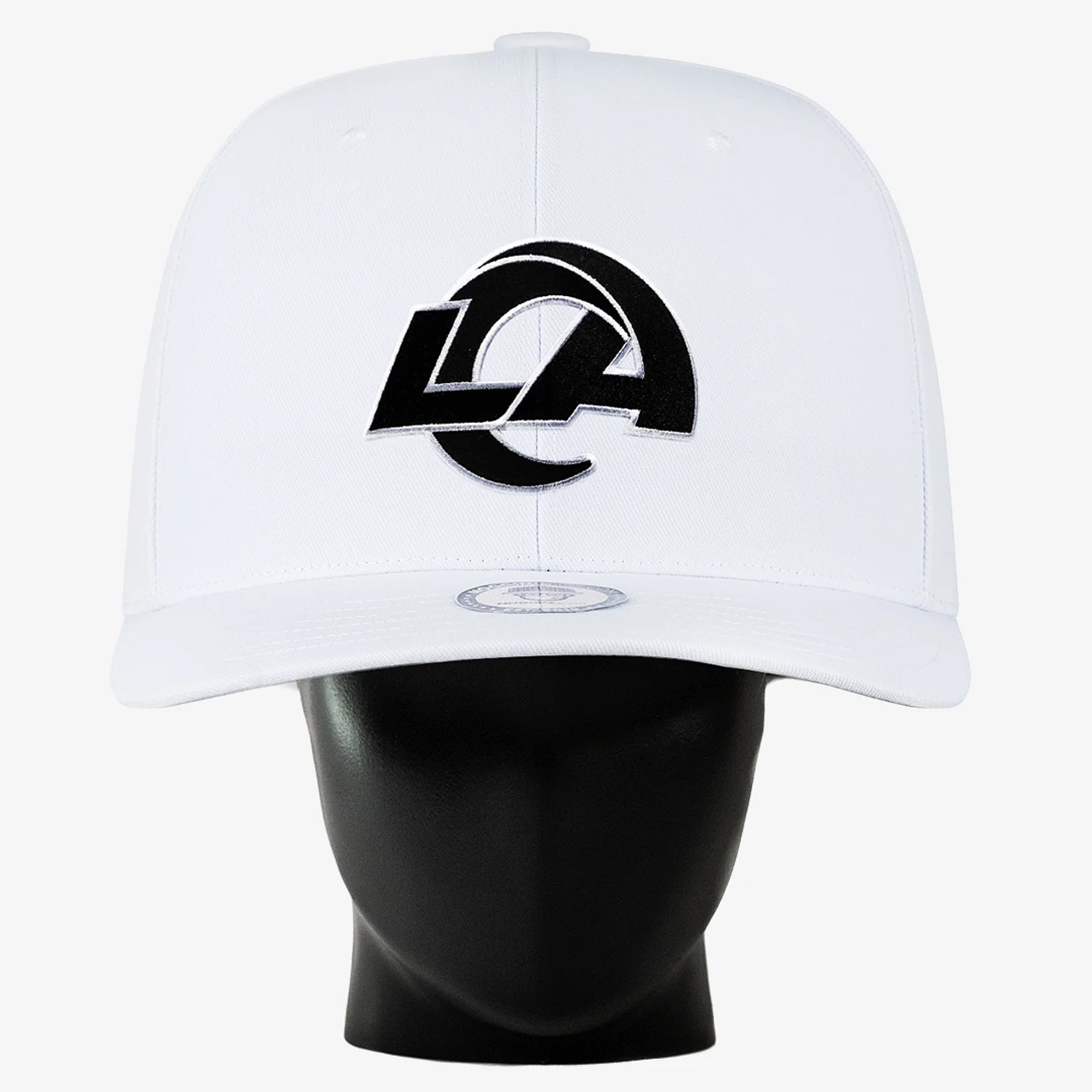 Unisex Noggin Boss White Los Angeles Rams Big Hat Unisex Noggin Boss White Los Angeles Rams Big Hat