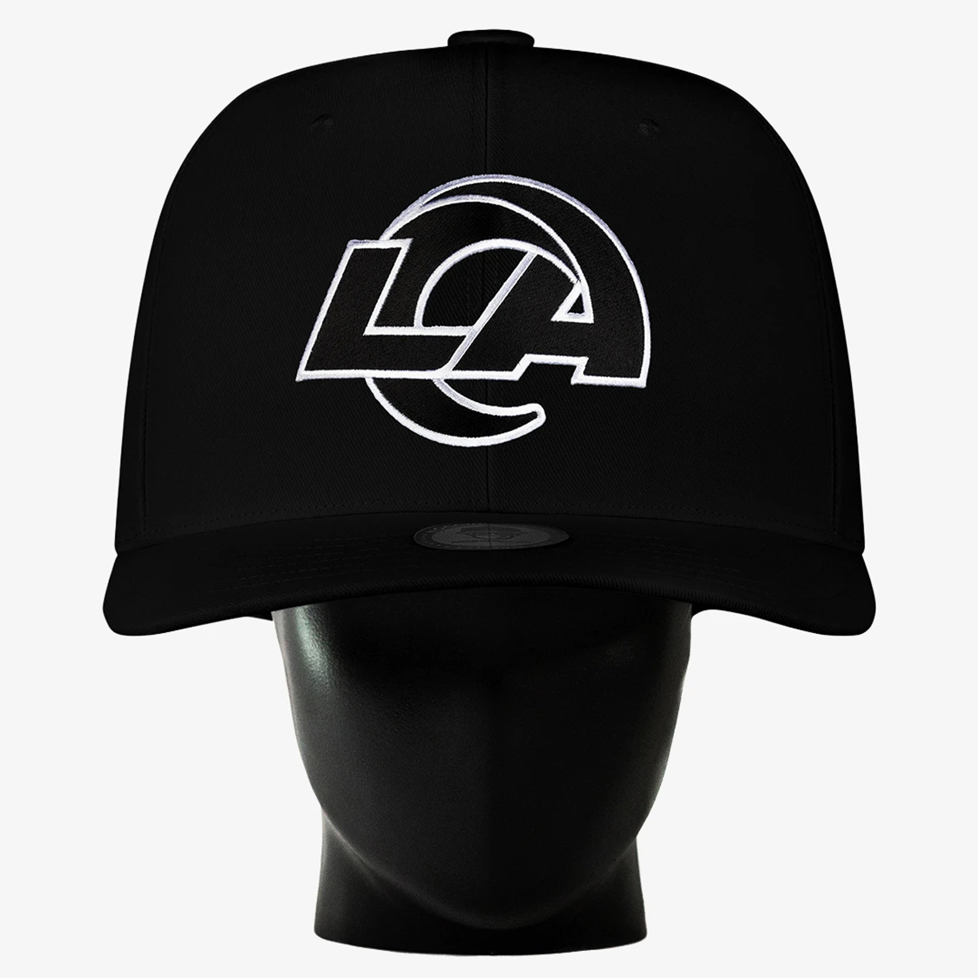 Unisex Noggin Boss Black Los Angeles Rams Big Hat
