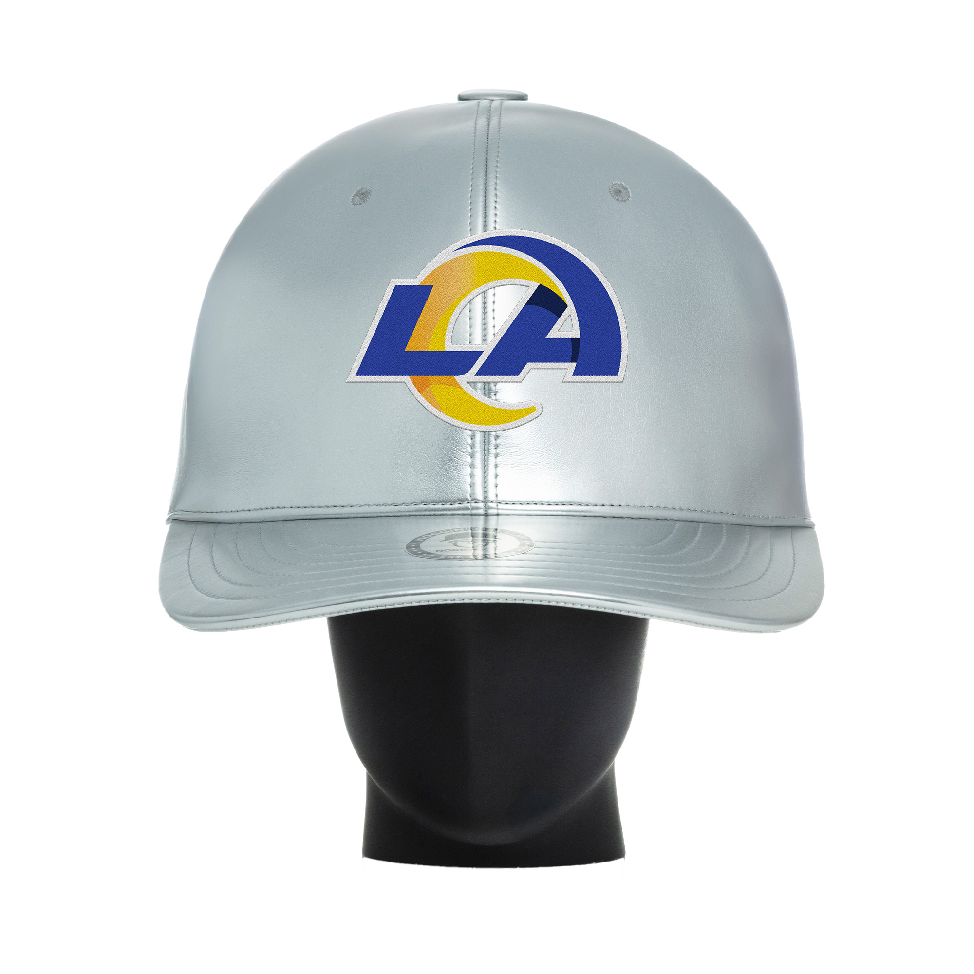 Unisex Noggin Boss Silver Los Angeles Rams Big Hat